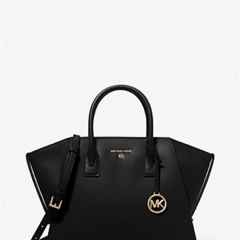 Michael Kors Avril Large Satchel Leather